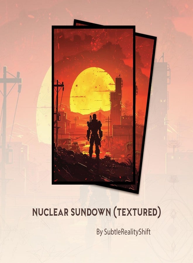 Paramint Nuclear Sundown MTG Card Sleeves (Smooth) - 104 Count Standard Size TCG Sleeves - Compatible with Magic The Gathering - Double Sleeving - Original Art Design, Premium Protection - Image 2