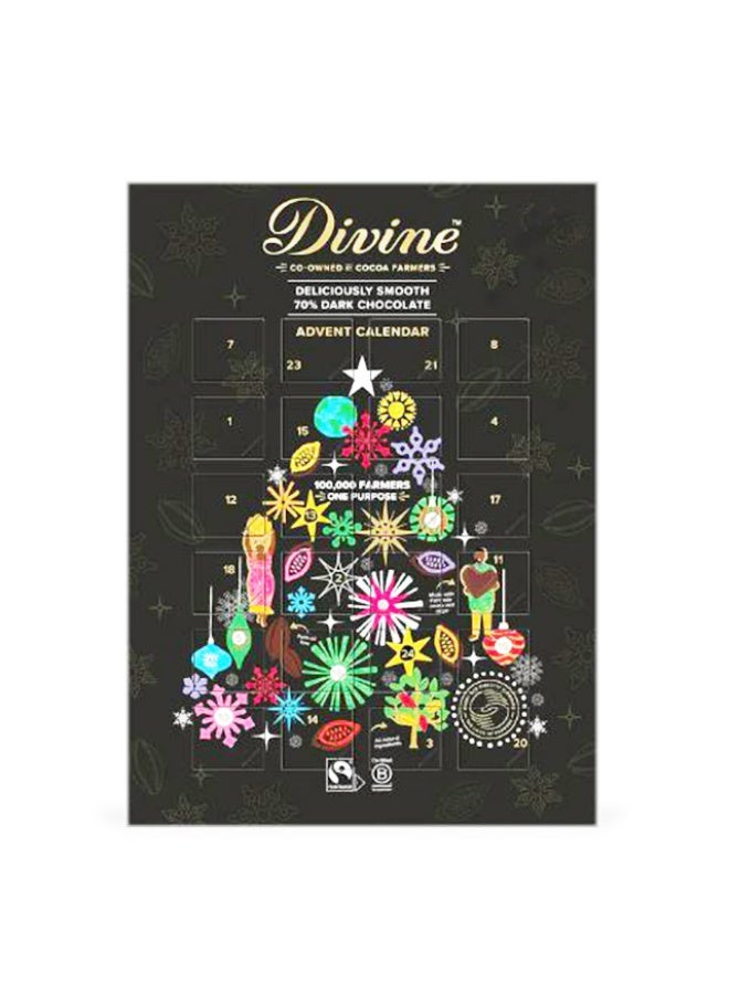 Advent Calendar, Dark Chocolate - 85g, UK