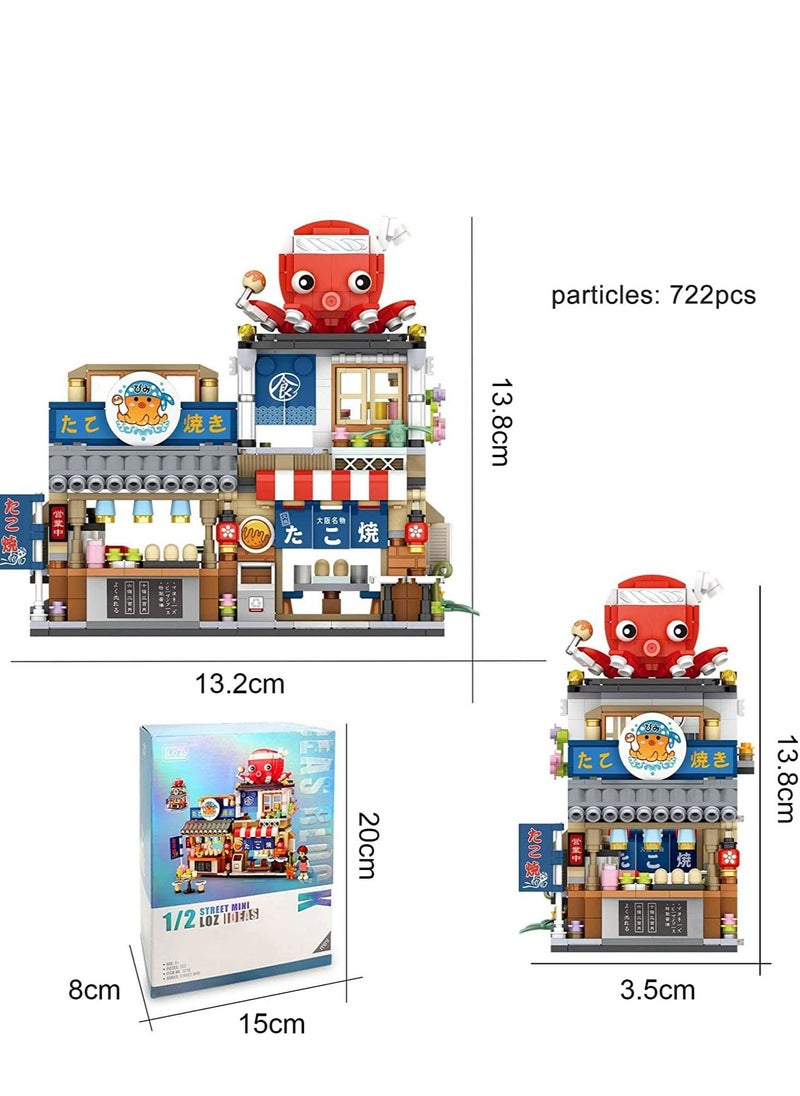 Building Blocks Toys, Mini Bricks Model Set, Creative DIY Simulation Architecture