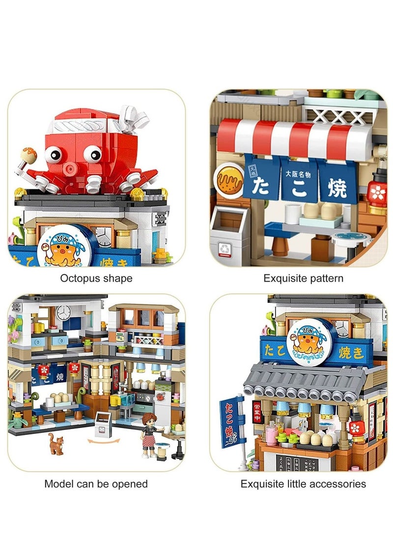 Building Blocks Toys, Mini Bricks Model Set, Creative DIY Simulation Architecture