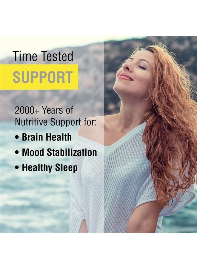 SOLARAY St. John's Wort Aerial 450mg | Herbal Support for Mood, Brain Health & Healthy Sleep | 100% Vegan, Non-GMO | 100ct - Image 3