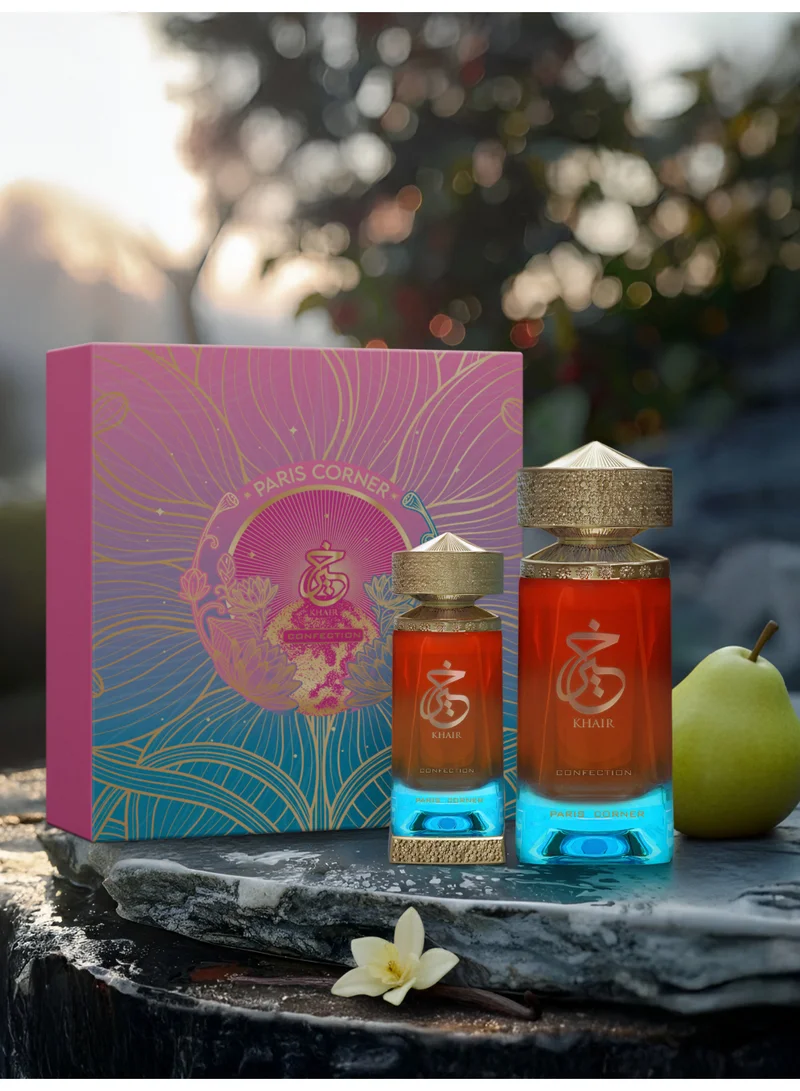 PARIS CORNER PARIS CORNER KHAIR CONFECTION PERFUME + OIL COMBO SET