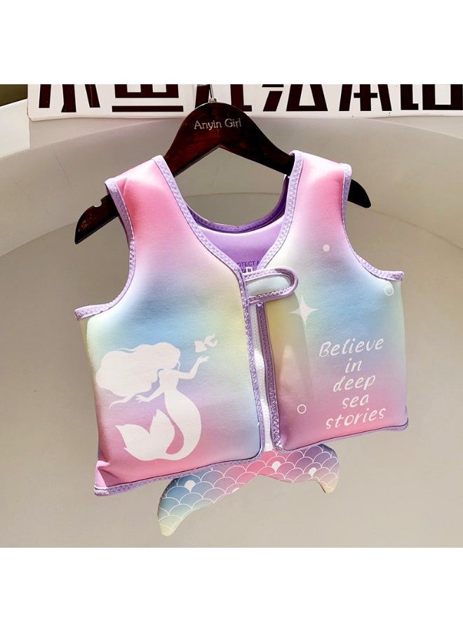 NIBEMINENT Kids Swimming Vest Adjustable Buoyancy Float Jacket, Swimming Training Aid Children Buoyancy Aid Swim Assistance - Image 4