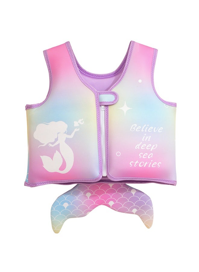 NIBEMINENT Kids Swimming Vest Adjustable Buoyancy Float Jacket, Swimming Training Aid Children Buoyancy Aid Swim Assistance - Image 3