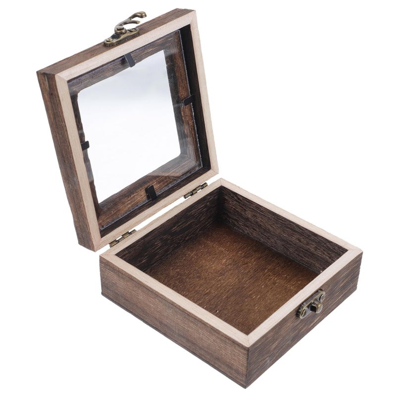 2Pcs Box Specimen Display Case Insect Display Box With Transparent Top Pressed Flower Frame - Image 2