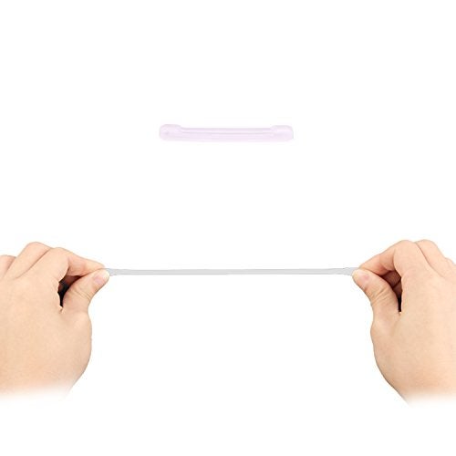 YR Soft Silicone Eyeglasses Temple Tips Sleeve Retainer, Anti-Slip Elastic Comfort Glasses Retainers for Spectacle Sunglasses Reading Glasses Eyewear, 5 Pairs -Clear - Image 5