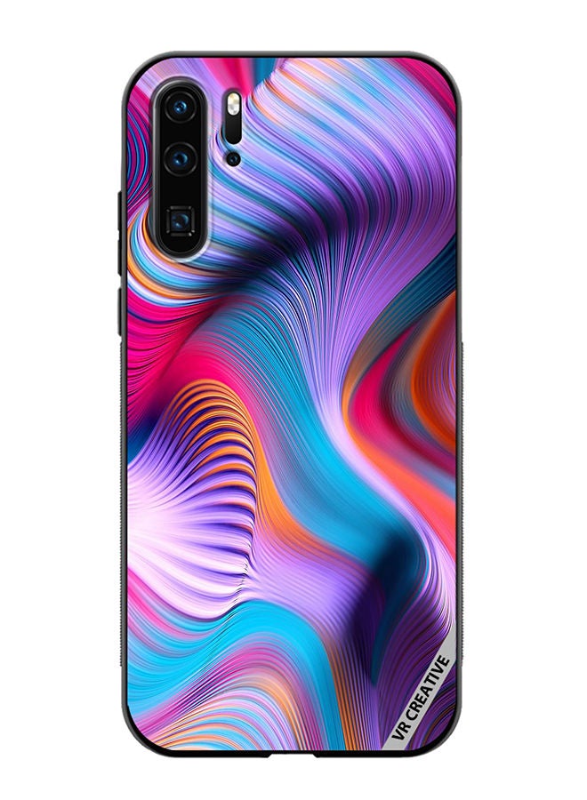 VR CREATIVE Protective Case Cover For Huawei P30 Pro Modern Abstract Design Multicolour - Image 1