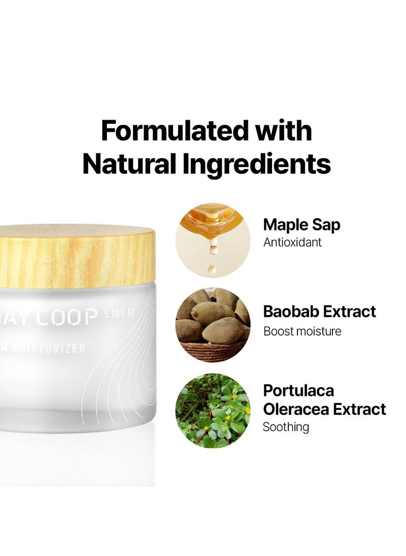 May Coop MAY COOP Raw Moisturizer Face Cream With Maple Tree Water-daily Hydrating Facial Moisturizer Cream- Anti Aging- For All Skin Types- Helps Prevent Wrinkles- Vegan And Alcohol-Free -80ml  - Image 2