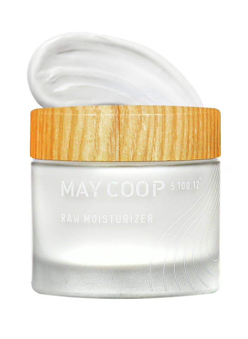 May Coop MAY COOP Raw Moisturizer Face Cream With Maple Tree Water-daily Hydrating Facial Moisturizer Cream- Anti Aging- For All Skin Types- Helps Prevent Wrinkles- Vegan And Alcohol-Free -80ml  - Image 1