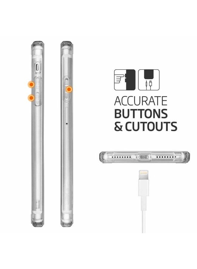 TENOC Case Compatible with Apple iPhone X/10 iPhone Xs, Crystal Clear Soft TPU Cover Full Protective Bumper - Image 3