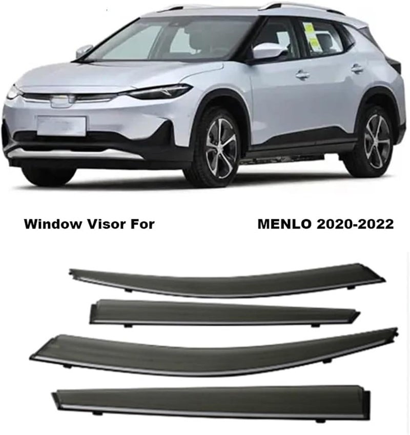Wivplex Side Window Deflectors for Chevrolet Menlo - Image 4