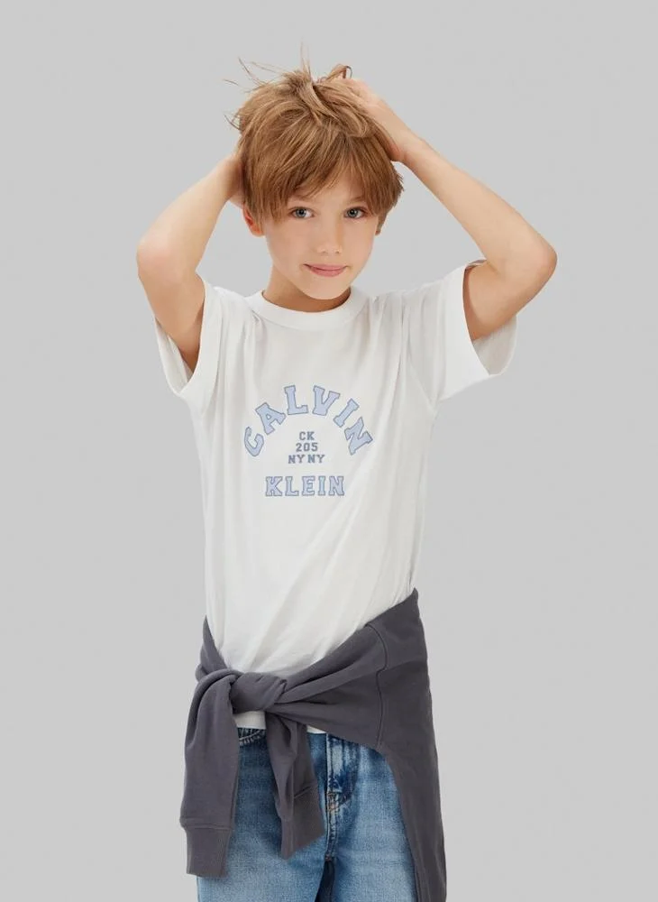 Calvin Klein Jeans Youth Graphic Crew Neck T-Shirt