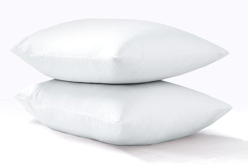 Sapphire Collection 800 Thread Count Pure Egyptian Cotton Super Soft Hotel Quality White Pair Of Housewife Pillowcases white