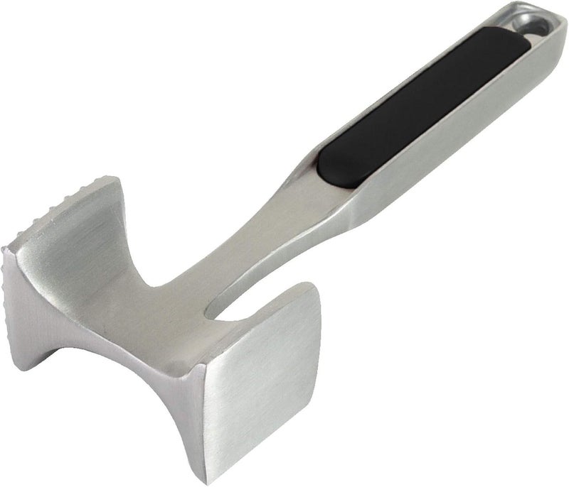 KitchenAid Gourmet Multi Sided Meat Tenderizer for Pounding Meats, Nuts, Shellfish, ect, Hang Hole for Easy Storage, Hand Wash, One Size, Black - Image 1