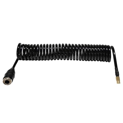 OUKENS Car Air Pump Extend Hose, PS20 Female Plug Inflator Extension Tube for American Tire Nozzle Car Motorcycle (700cm/23ft) - Image 1