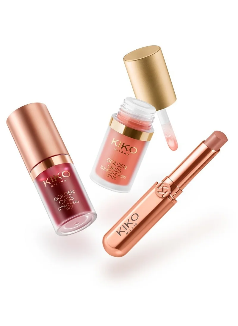 KIKO MILANO ESSENTIAL LIPS&CHEEKS BEAUTY GIFT SET, Savings 30%