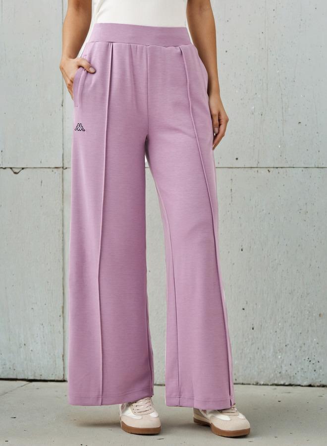 Kappa Women Wide Leg Soft Touch Track Pants with Pockets - Image 1
