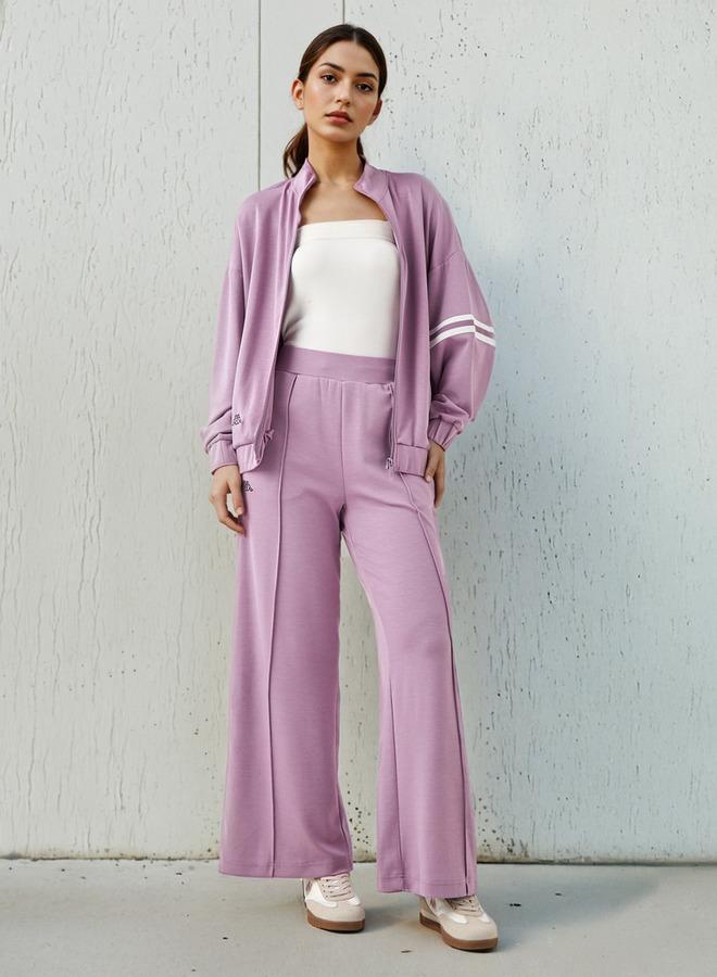 Kappa Women Wide Leg Soft Touch Track Pants with Pockets - Image 2