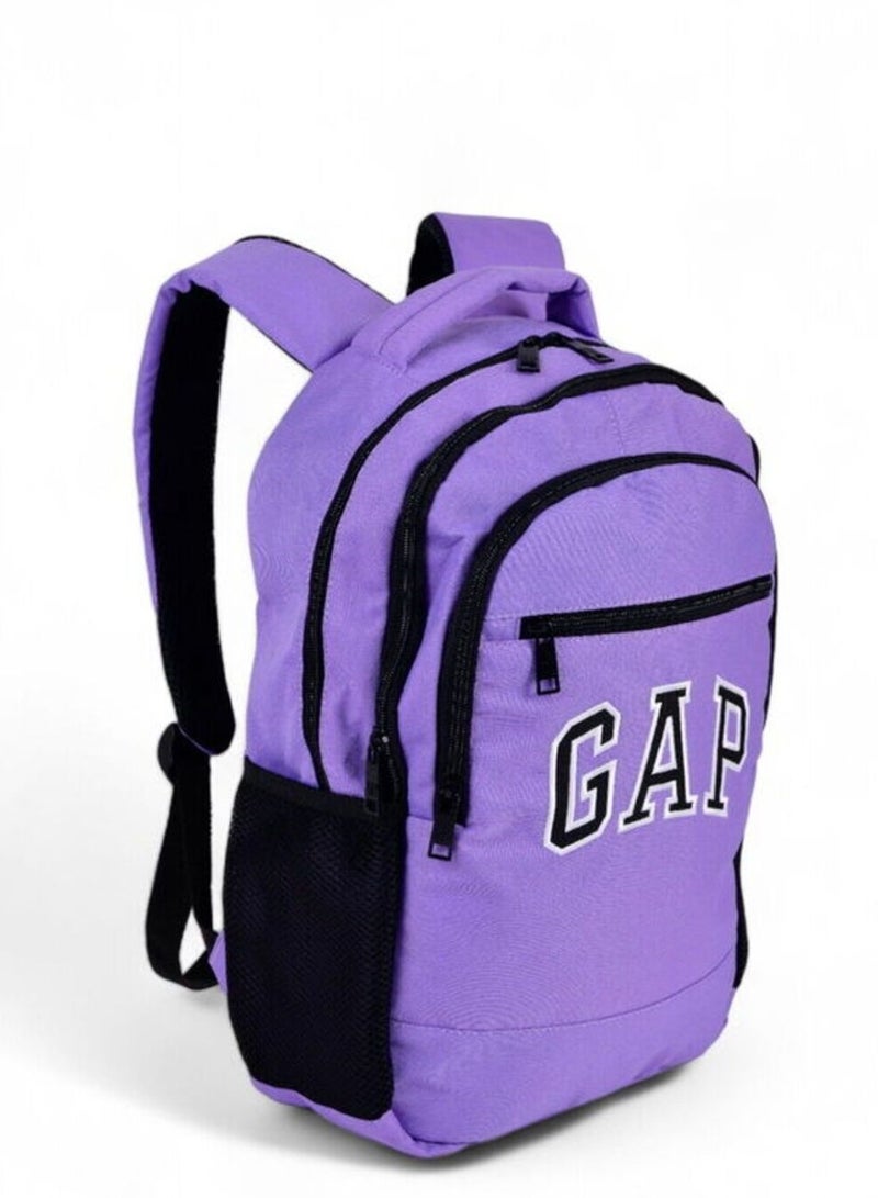 GAP-12830 Purple Girl's Backpack - Double Compartment - Image 2