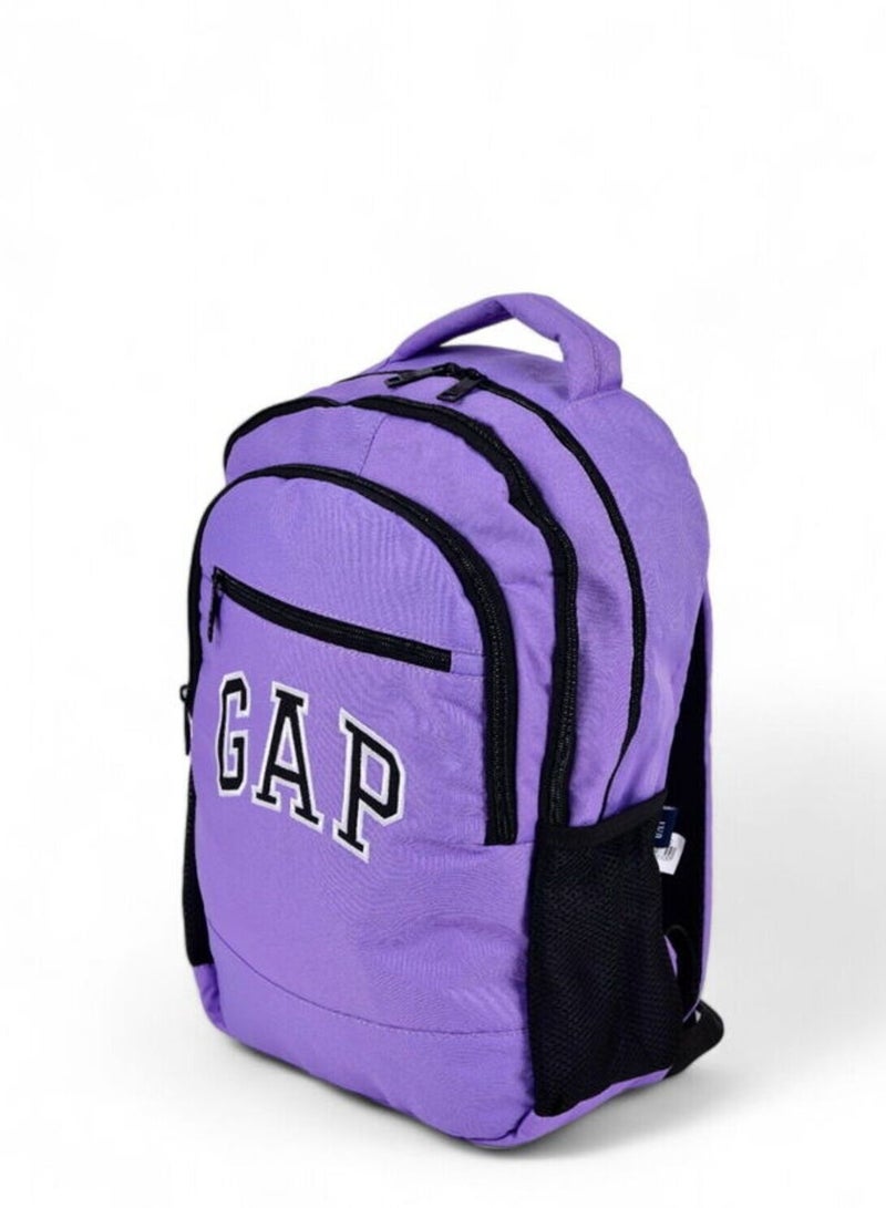 GAP-12830 Purple Girl's Backpack - Double Compartment - Image 3