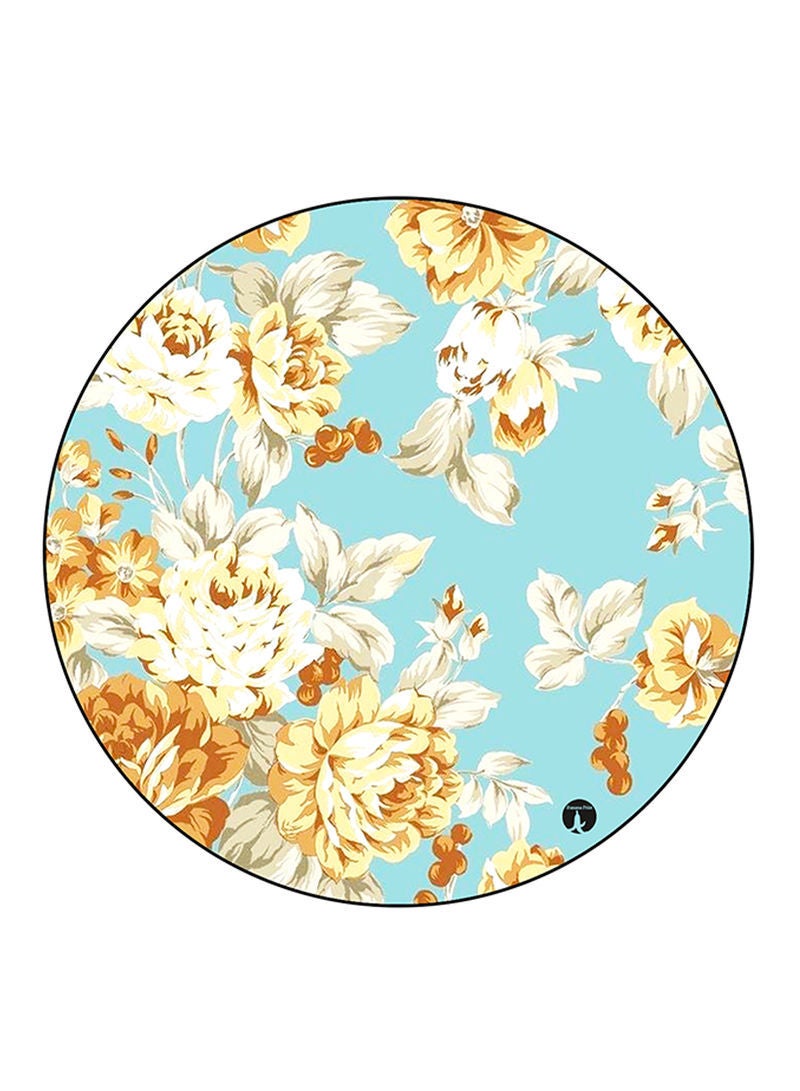 RKN Flowers Printed Mouse Pad Multicolour