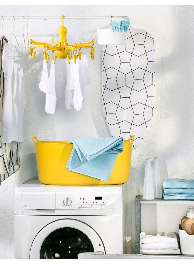 Hanging rack with 16 clips for clothes, socks, underwear, children's clothes and other small items, multi-color - Image 2
