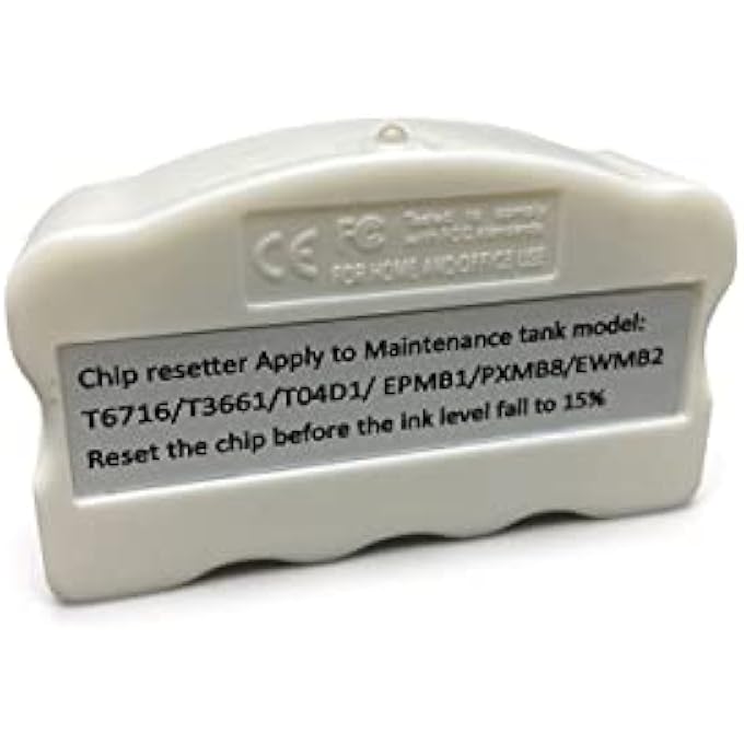 T6716 MAINTENANCE INK TANK WASTE BOX CHIP RESETTER FOR PRINTER WF C5210 C5790 C5710 M5299 M5799 ET-8700 - Image 2