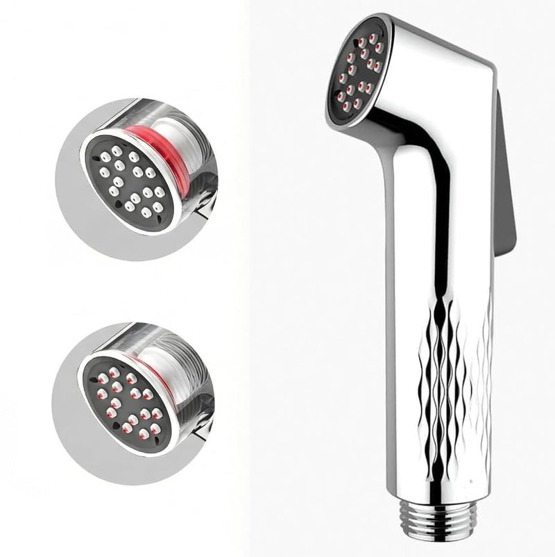 B Backline Jet Spray for Toilet | Self Cleaning Health Faucet for Bathroom | Zero Block Technology | Without Hose |Water Saving up to 40% | Chrome Finish - Image 1