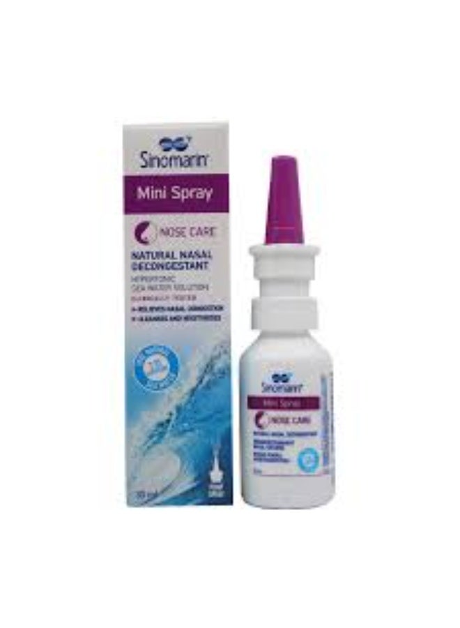 Mini Hypertonic Nasal Spray 30ml