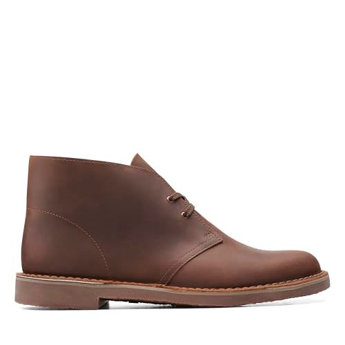 Clarks mens Bushacre 3 Chukka Boot, Dark Brown, 13 Wide US - Image 3