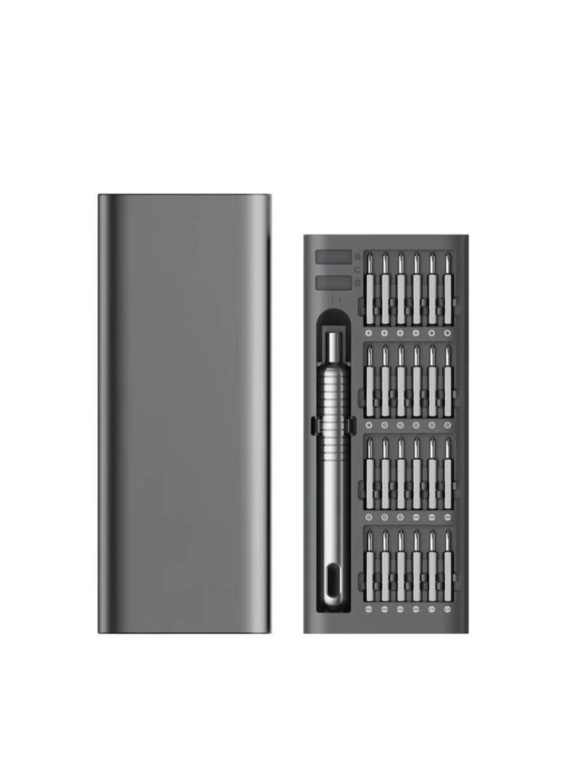 Mini Screwdriver 51-in-1 Laptop Camera Precision Screwdriver Kit, Magnetic Bits Aluminum Box Screw Driver Smart Tool Set  - Image 1