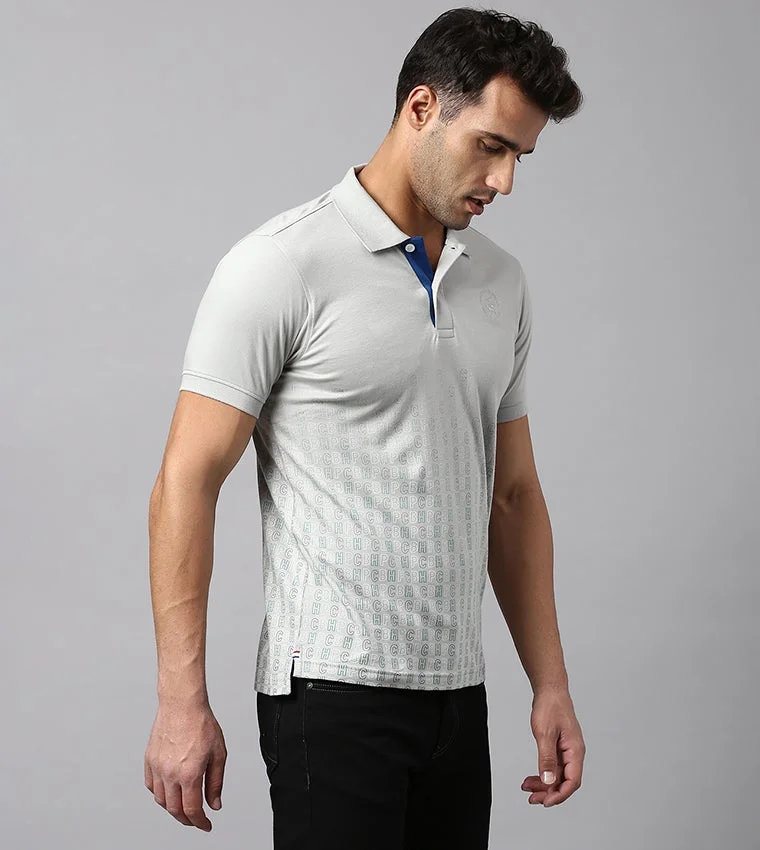 Fade To BHPC Printed Polo T-Shirt