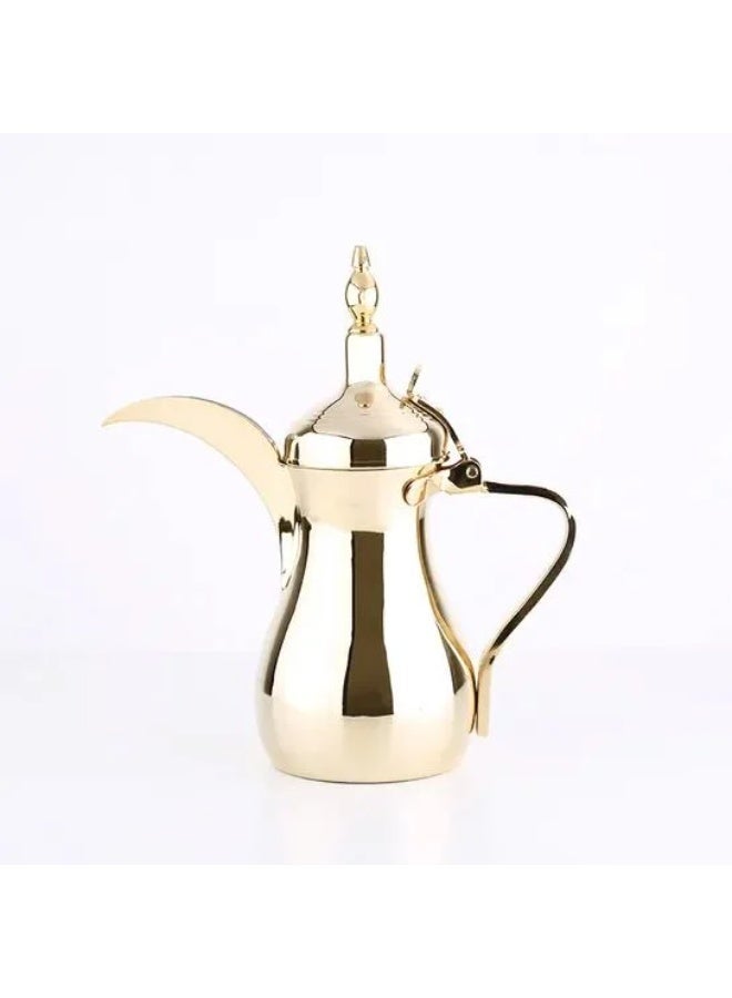 السيف دلة ضيافة فاخرة 550 مل، ستانلس ستيل – ذهبي