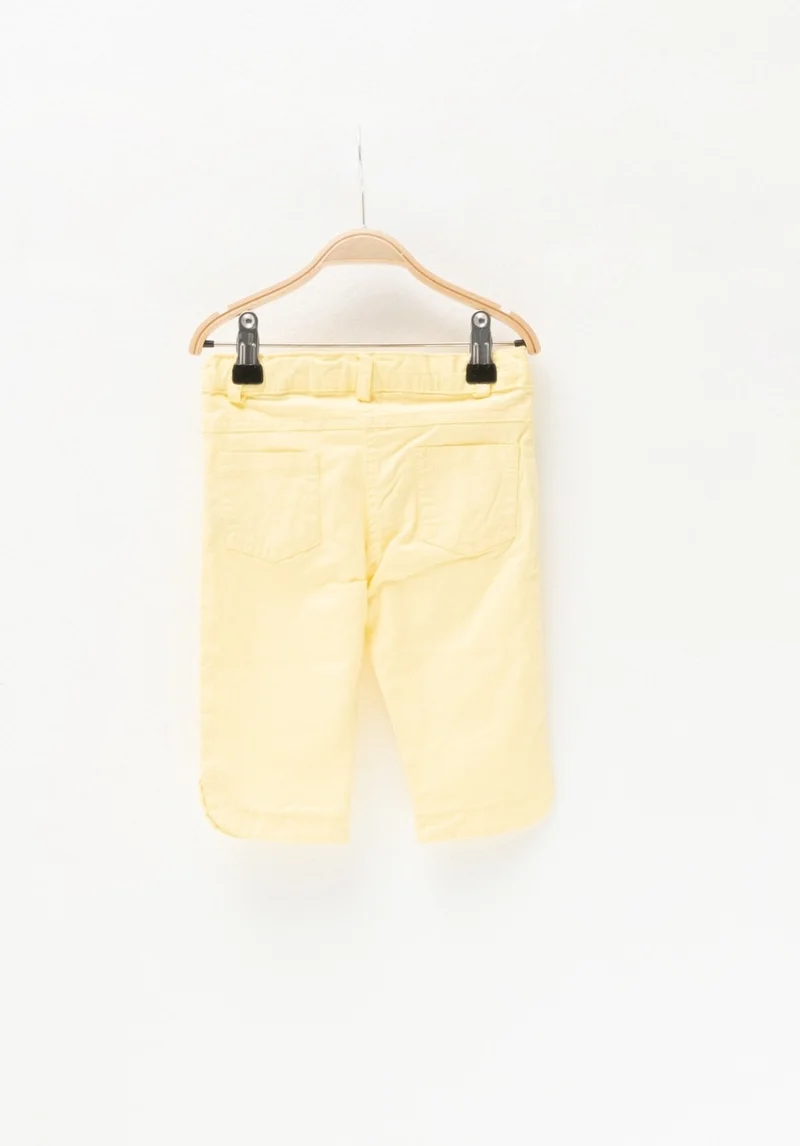 مينينو Baby Girl Yellow Stoned and Piping Capri (3 Months - 4 Years)