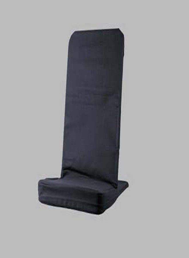 BACKJACK BJI Original BackJack-Made in The USA- Black Cotton Fabric Lightweight Floor Seating Chair for Gaming, Families, Parents, Daycare, Back Support, Reading, Yoga, Meditation, Dorm, School - Image 2
