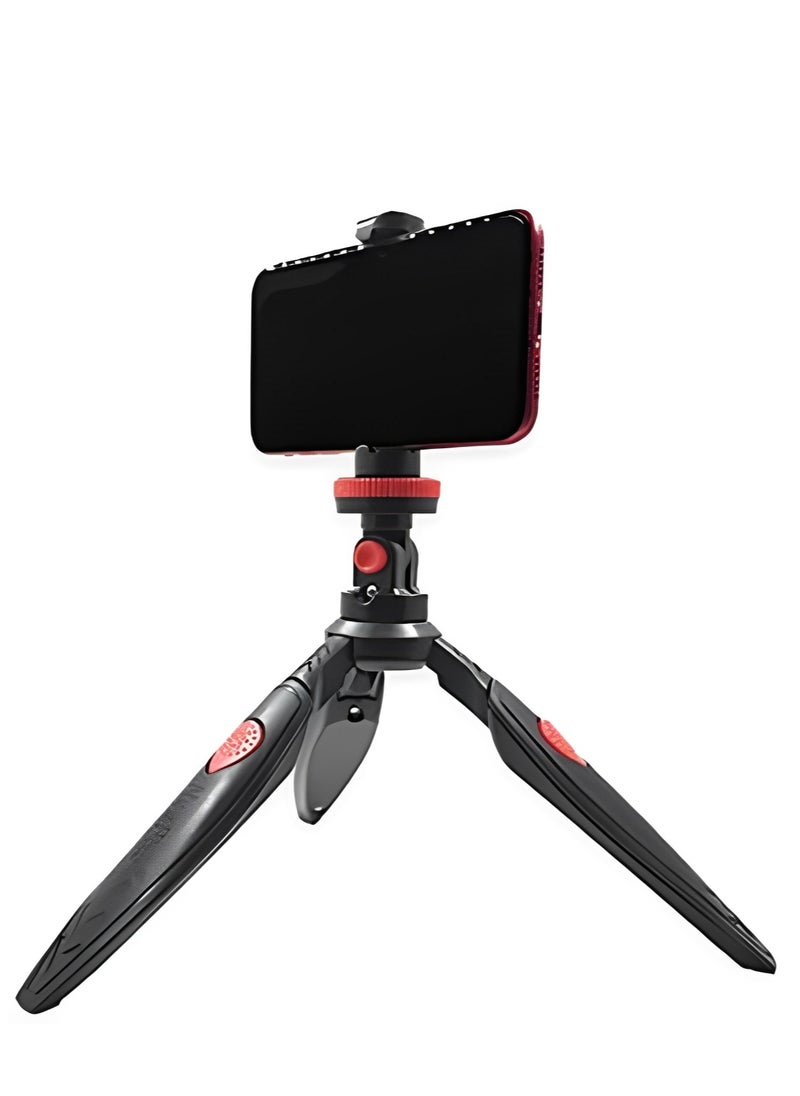NeePho - NP-888 Extendable Mobile Phone Tripod with Holder – 360° & 120° Adjustable Rotation, Multi-Angle Shooting, 30–36cm Length, Lightweight 170g, Durable ABS+PC Material, Compatible with Most Phones – Easy to Use & Perfect for Creative Photography - Image 1