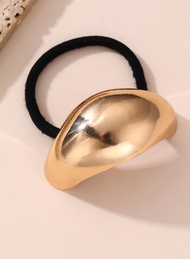 تايك تو ربطة شعر معدنية على شكل قطرة مزدوجة - Image 3