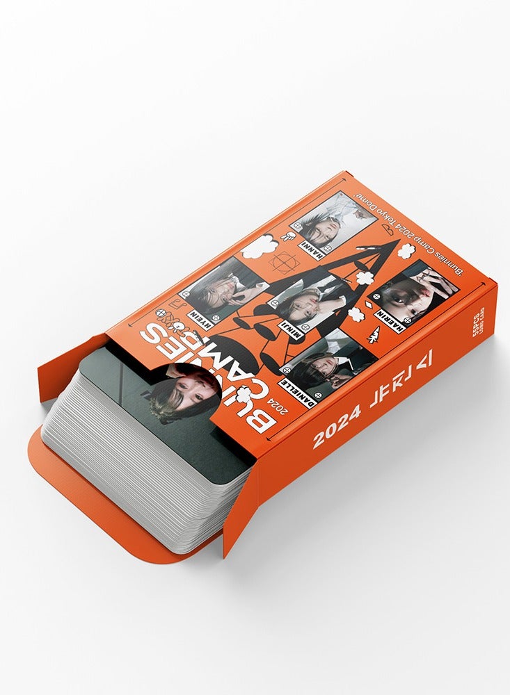 55Pcs NEWJEANS BUNNIES Camp LOMO Cards 2024 NEWJEANS  Album NJZ merchandise K-POP Mini PhotoCards Collectors Poster Supernatural 2025 GreetingCard - Image 5
