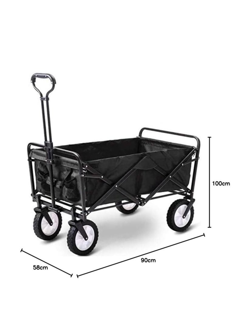 Cool Baby Style - A cart with adjustable handles that folds into a lightweight outdoor four-wheeled cart cart - Image 1