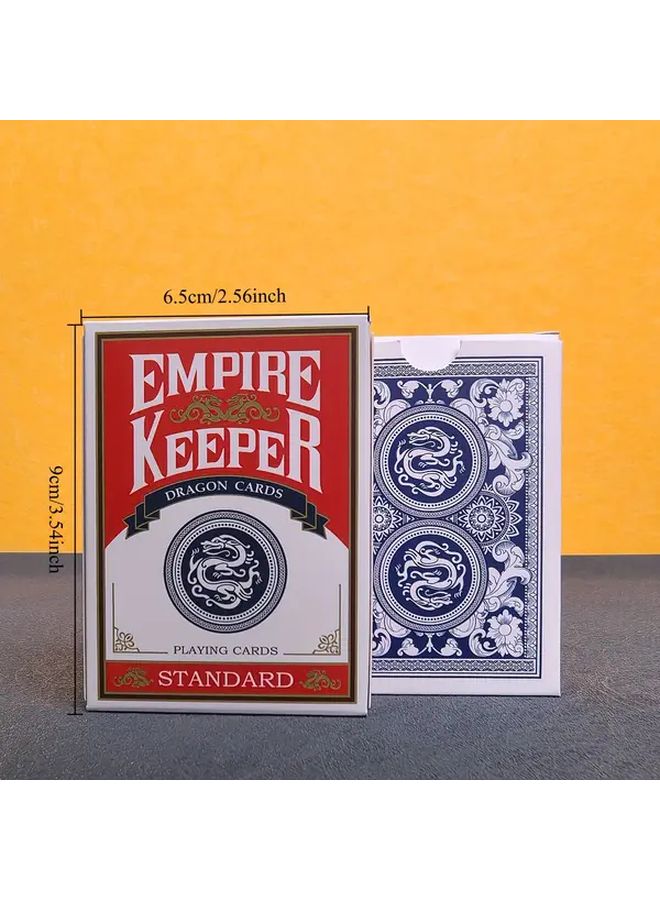 Premium Quality Blue Dragon Playing Cards Smooth Texture Ideal Gift - Image 3