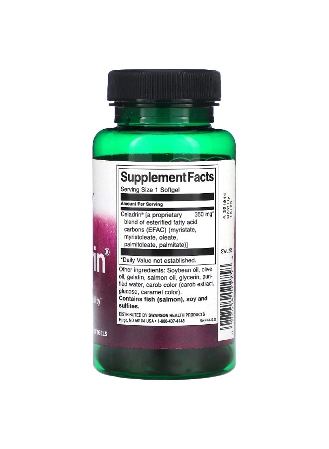 SWANSON سوانسون، سيلادرين، 350 ملغ، 90 كبسولة لينة - Image 2