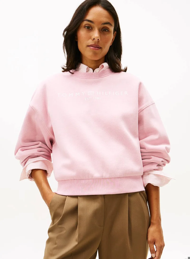 Flex Fleece Relaxed Crew Neck Sweatshirt