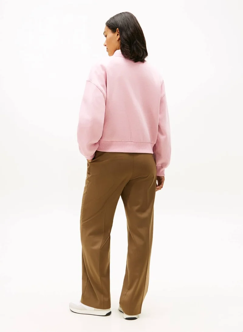 TOMMY HILFIGER Flex Fleece Relaxed Crew Neck Sweatshirt