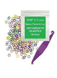 516 Inch Orthodontic Elastic Rubber Bands 100 Pack Neon Heavy 4.5 Ounce Small Rubberbands Dreadlocks Hair Braids Fix Tooth Gap Free Elastic Placer For Braces - pzsku/Z2331C99A30A05C1D4C4BZ/45/_/1707974330/3ad5b68a-bd19-431b-939d-89db295b04b9