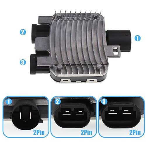 ZOOKOTO 7T43-8C609-BA Radiator Cooling Fan Control Module Engine Unit 7G919A819AA for Volvo S60 S80 XC60 V70 Lincoln MKX Ford Edge Land Rover - Image 3