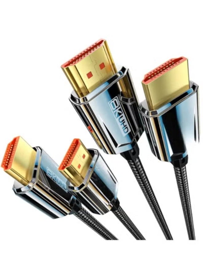 8K HDMI 2.1 Cable – 13FT / 4M, 48Gbps Ultra High-Speed HDMI Cord, 8K@60Hz, 4K@120Hz 144Hz, eARC HDR10, HDCP 2.2 & 2.3, 3D Compatible for PS5, Xbox, TV, Monitor, Blu-ray - Image 1