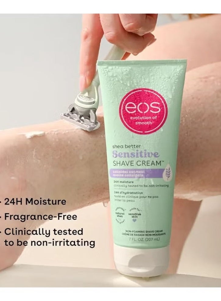 EOS Shea Moisture Sensitive Shaving Cream 7 fl. oz (207 ml) - Image 2