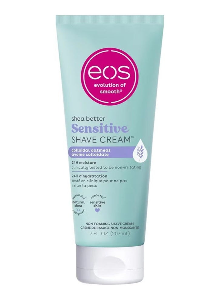 EOS Shea Moisture Sensitive Shaving Cream 7 fl. oz (207 ml) - Image 1