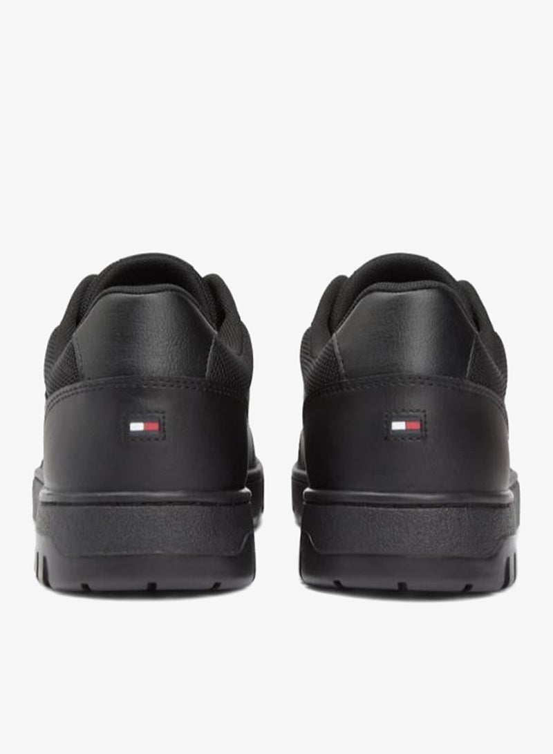 TOMMY HILFIGER Lightweight Basketball Trainers With Leather - Image 5