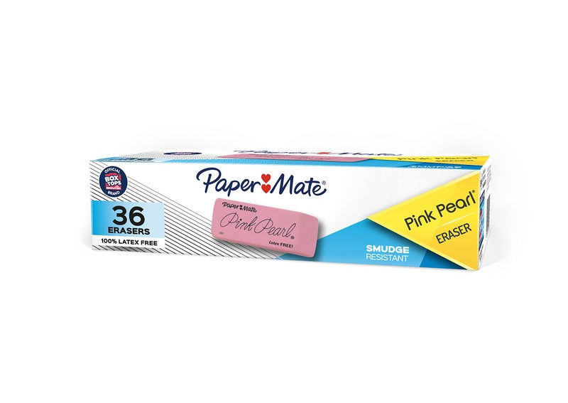 Paper Mate Pink Pearl Erasers, Small, 36 Count - Image 5